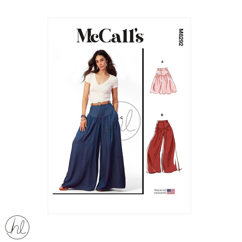 MCCALL'S PATTERN M8292