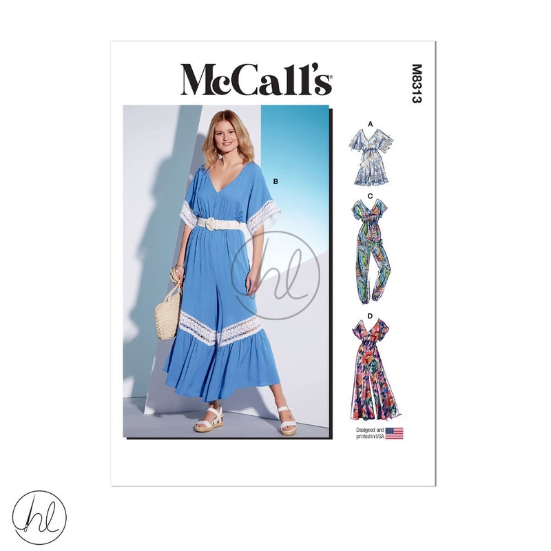 MCCALL'S PATTERN M8313