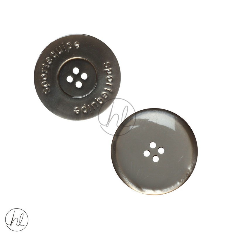 PLAIN BUTTONS 35MM GREY A5008