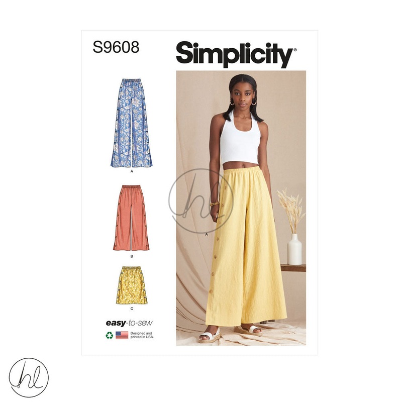 SIMPLICITY PATTERN S9608