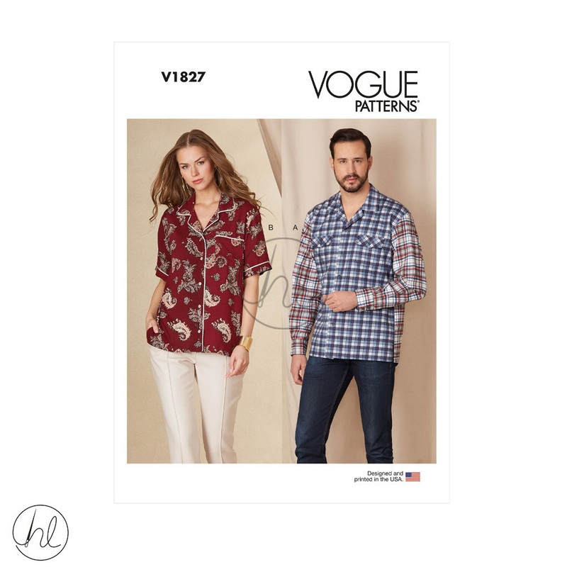 VOGUE PATTERN V1827