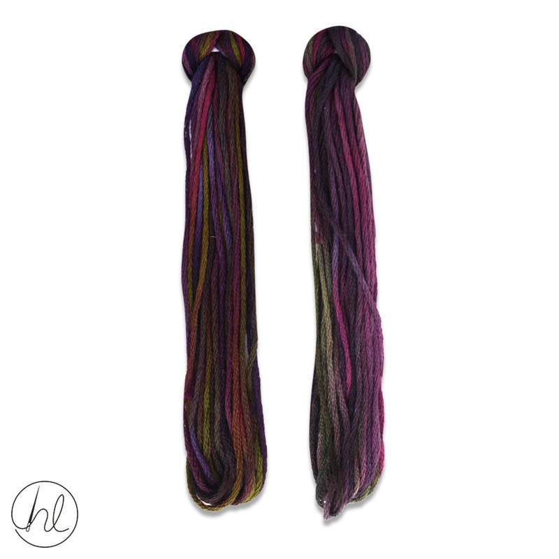 100% COTTON STRANDED THREAD 2X5M 62-HELLEBORE PER SET