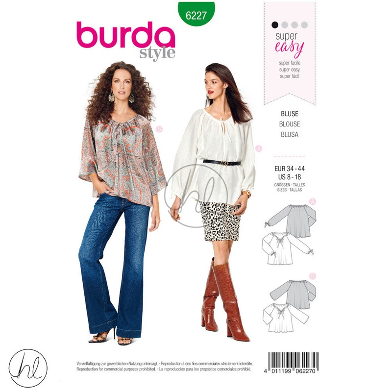 BURDA PATTERN 6227