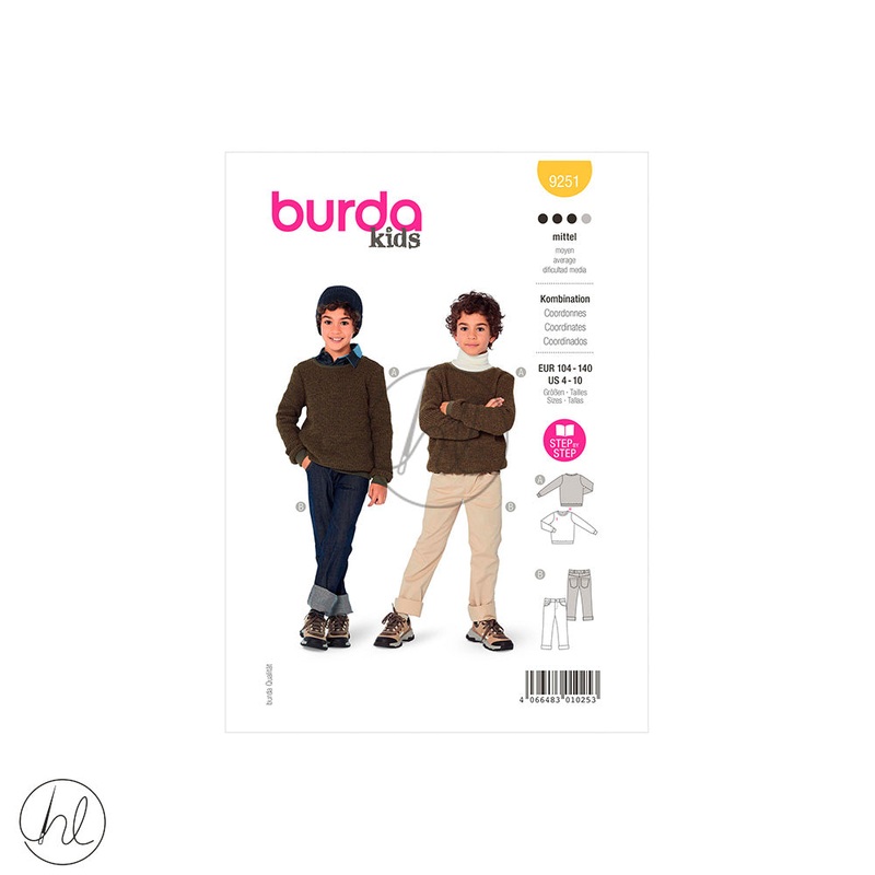 BURDA PATTERN B9251