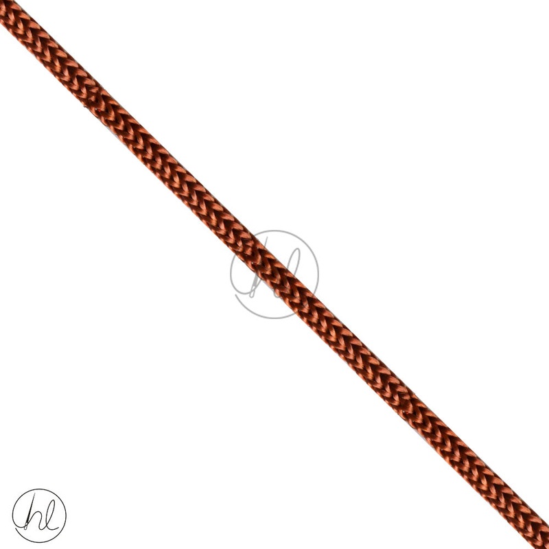 CORDS BROWN 4MM PER M