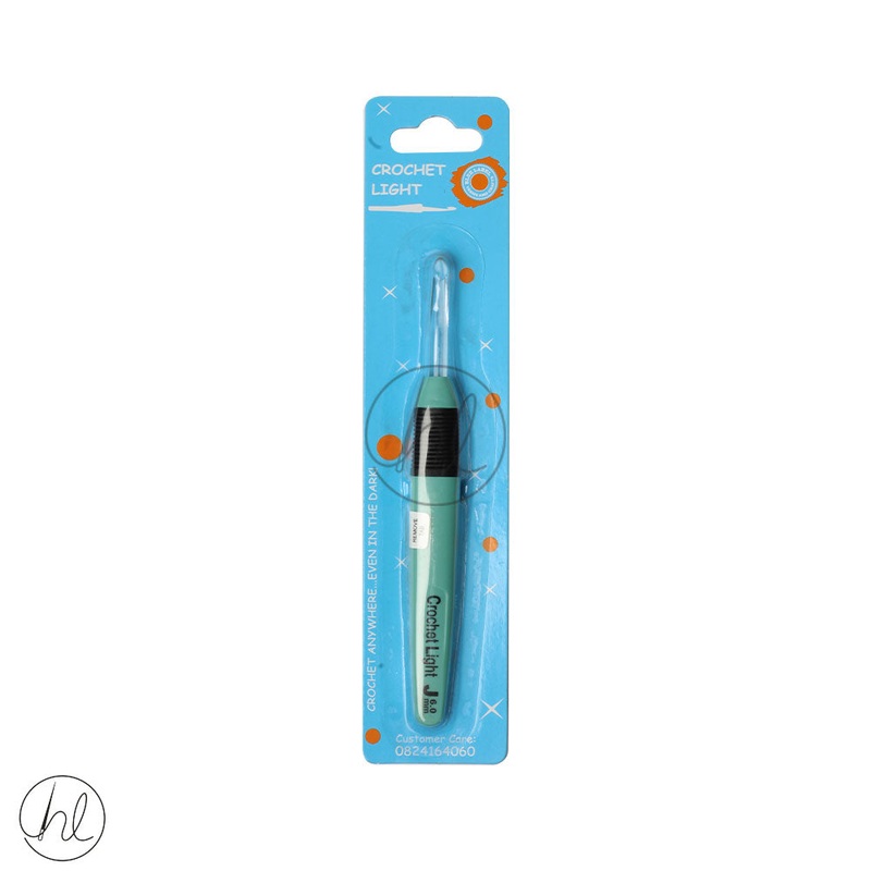 CROCHET HOOK WITH LIGHT 6MM
