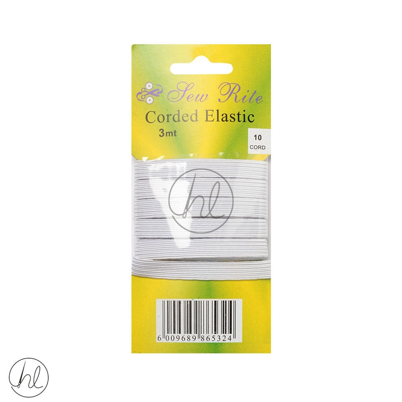 ELASTIC CORD 10 CORD 3MT WHITE