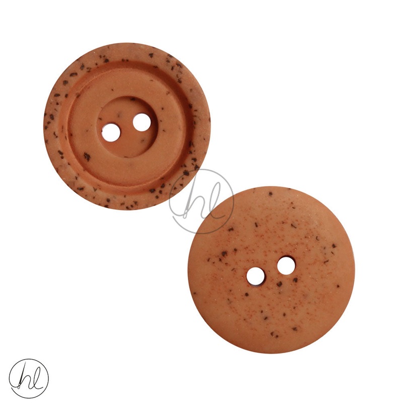 FANCY BUTTONS 20MM ORANGE D3190
