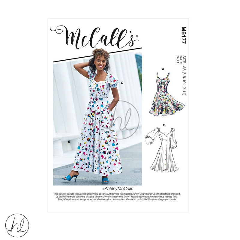 MCCALL'S PATTERN M8177