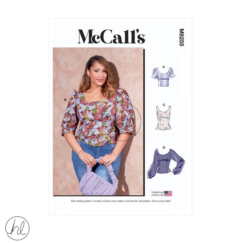 MCCALL'S PATTERN M8255