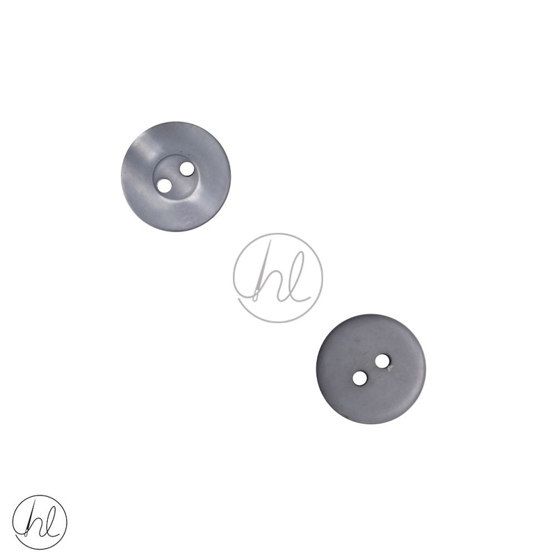PLAIN BUTTONS 15MM GREY 3905-24