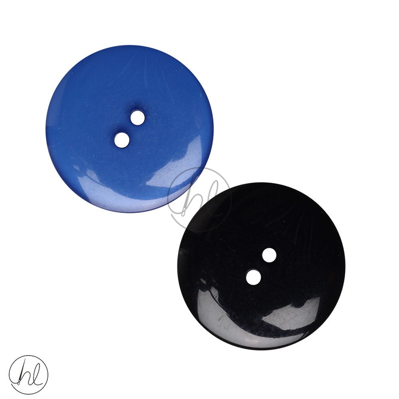PLAIN BUTTONS 28MM BLUE S3N70