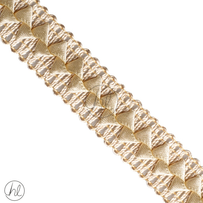 SAMOOSA BRAIDS BEIGE 011-239 18MM P/METER