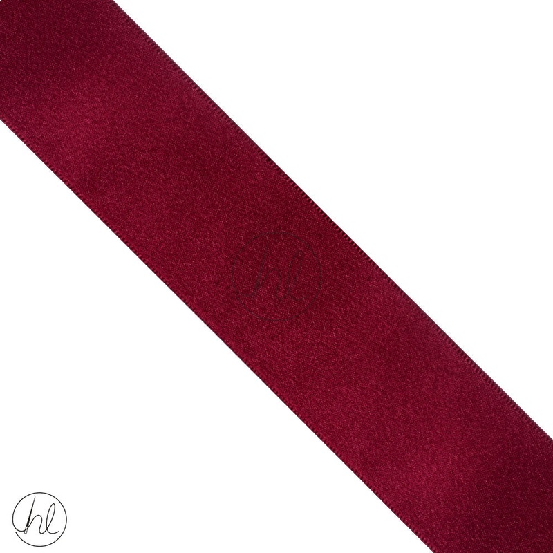 SATIN RIBBON BURGUNDY PER M 38MM