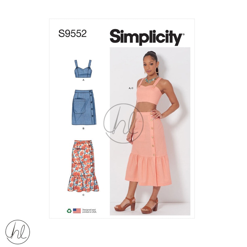 SIMPLICITY PATTERN S9552