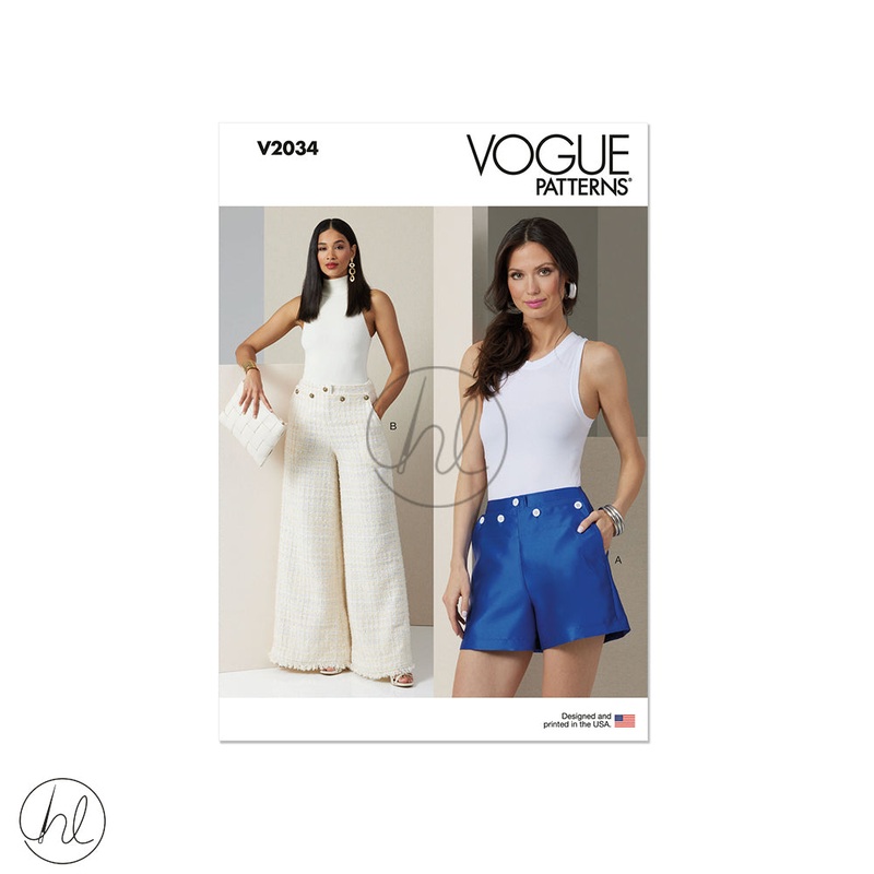 VOGUE PATTERN V2034