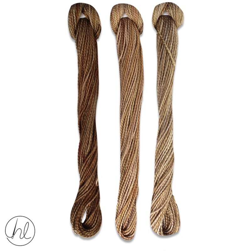 100% COTTON PERLE THREAD 3X9M 59-THATCH PER SET
