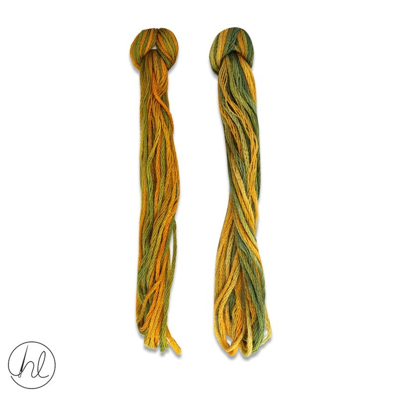 100% COTTON STRANDED THREAD 2X5M (24-MANGO) (PER SET)