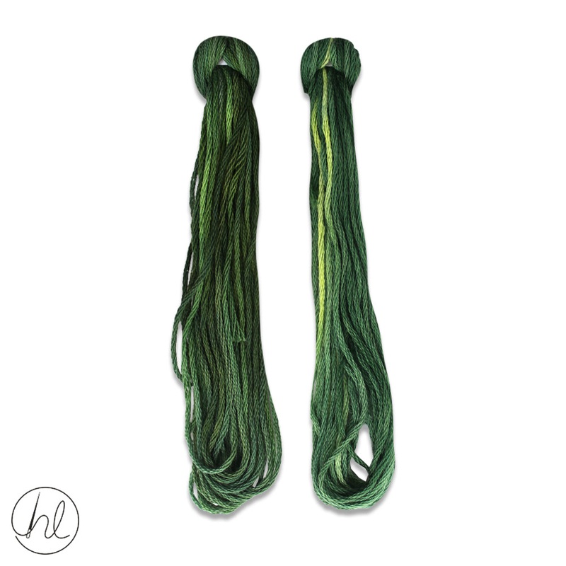100% COTTON STRANDED THREAD 2X5M 58-XMAS GREEN PER SET