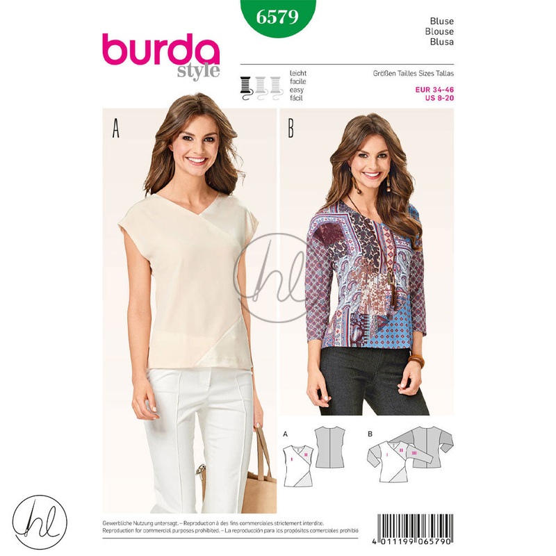 BURDA PATTERN 6579