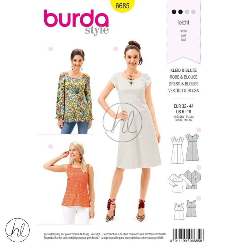 BURDA PATTERN 6685