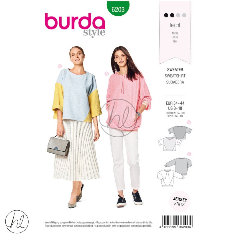 BURDA PATTERNS 6203