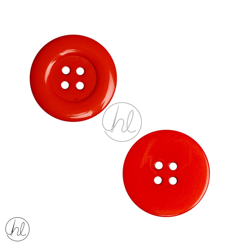 BUTTONS PLAIN LRG BD19-14 PAPRIKA 36MM
