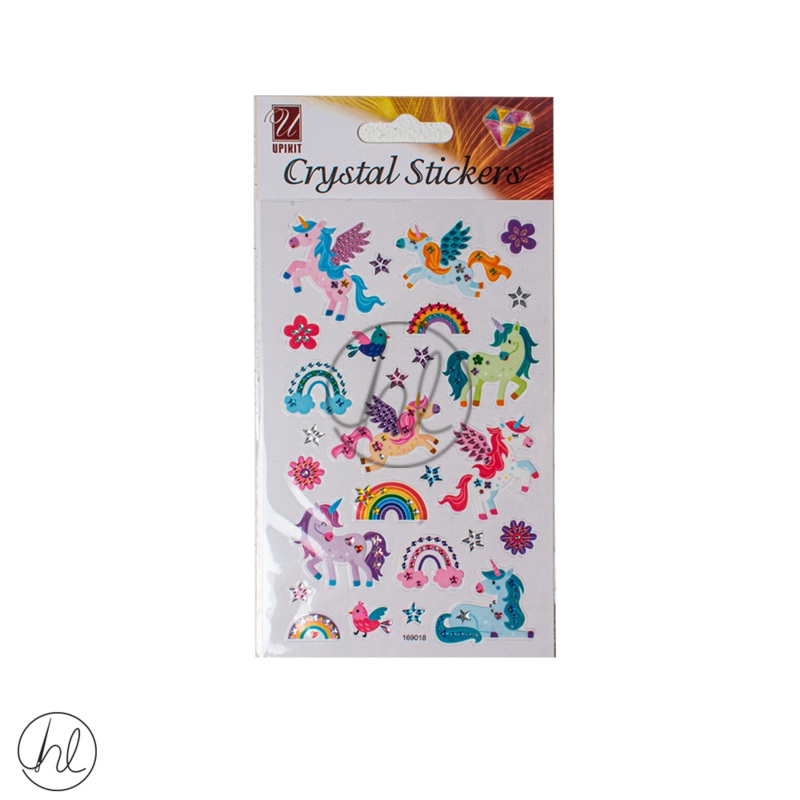 CRYSTAL STICKERS UNICORN