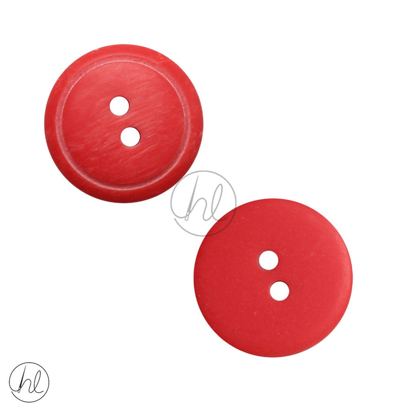 PLAIN BUTTONS 21MM RED D1790-32