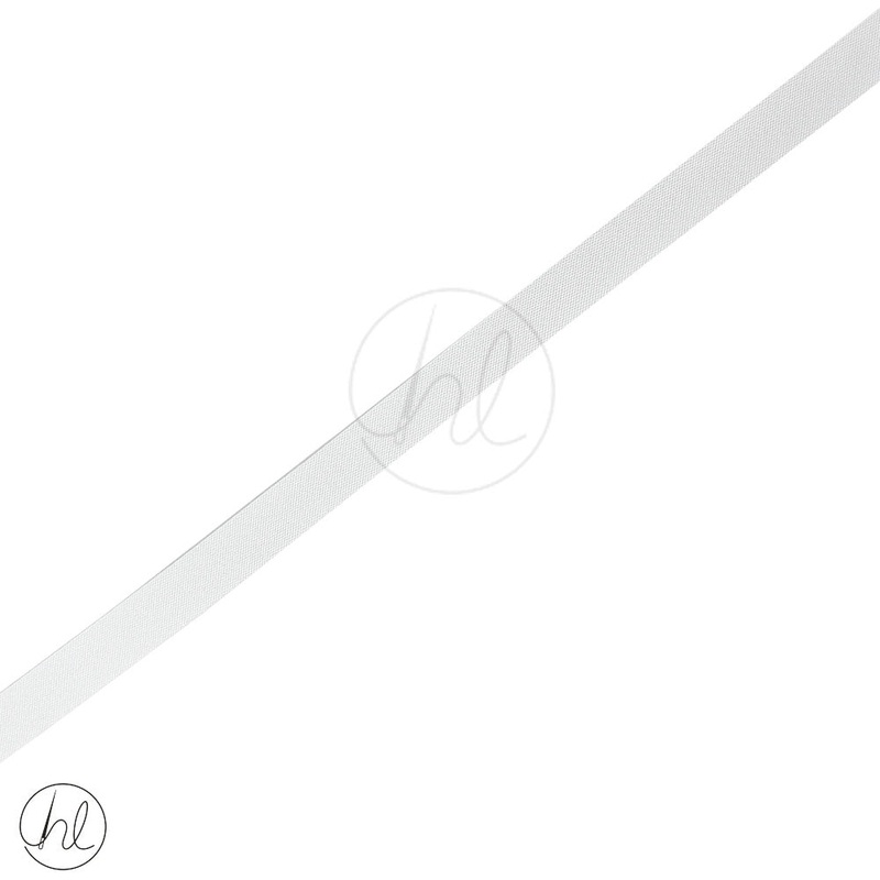 BIAS BINDING COTTON 12MM P/M  WHITE FREE
