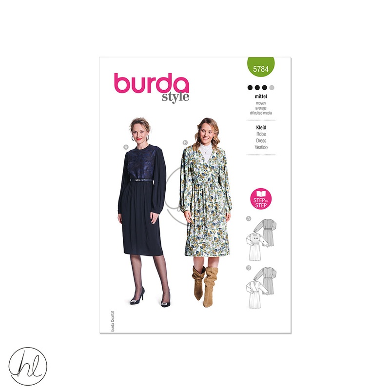 Burda Dress Green 10 - 20