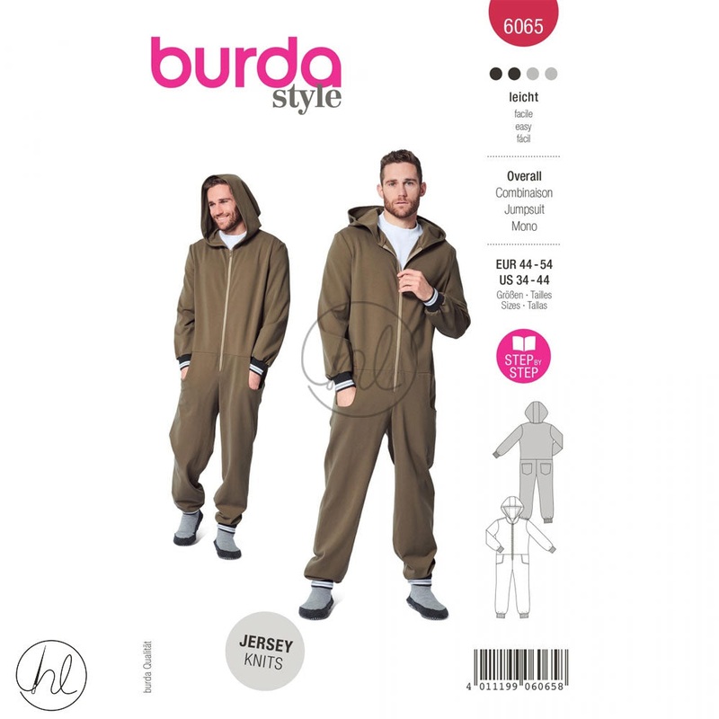 BURDA PATTERN 6065 RED