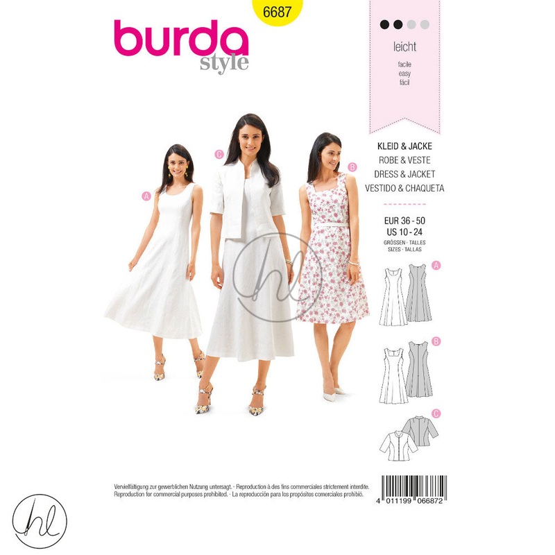 BURDA PATTERN 6687