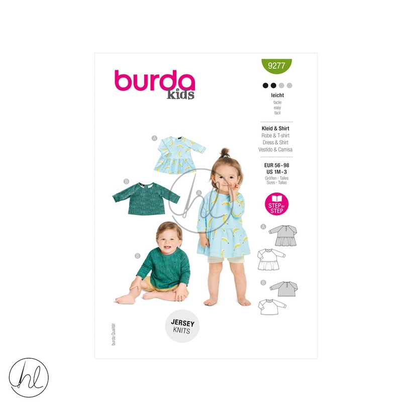 BURDA PATTERN  9277 GREEN 1M - 3