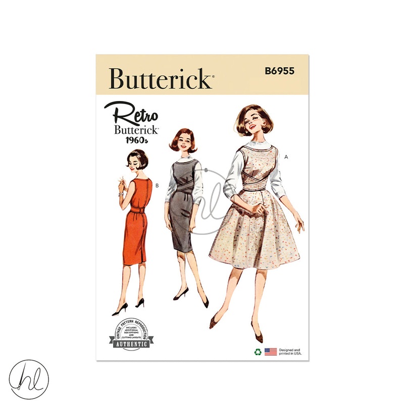 BUTTERICK PATTERN 6955