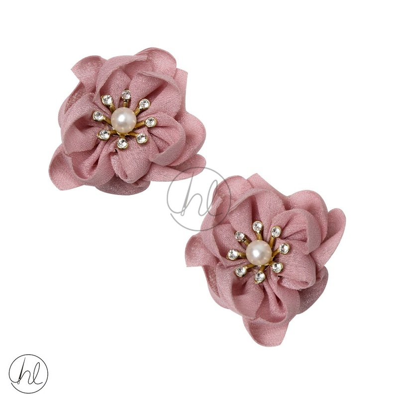 FANCY FLOWER LIGHT DUSTY PINK 2 PER PACK