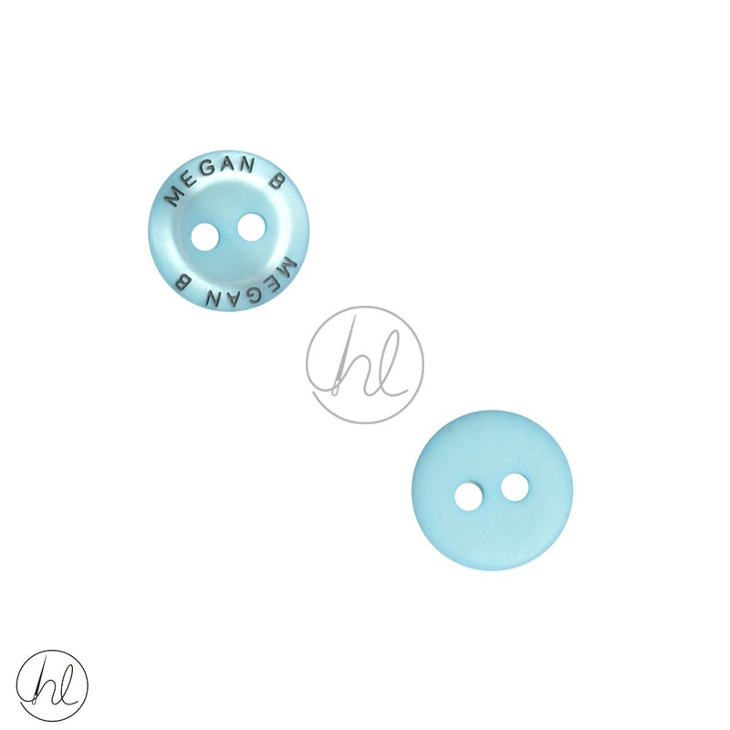 PLAIN BUTTONS LIGHT BLUE 11MMA4050