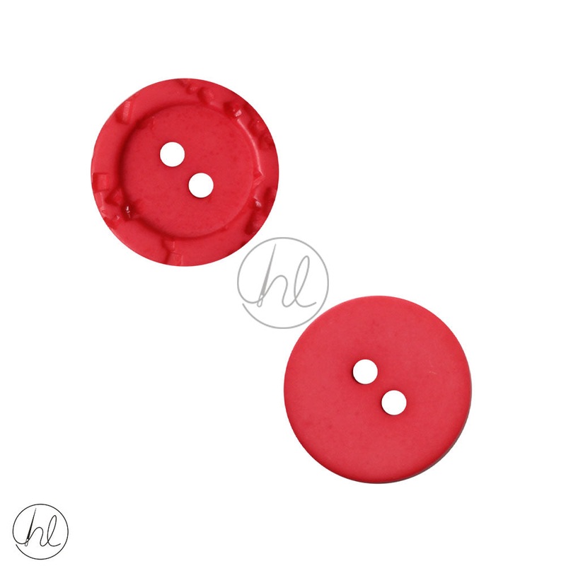 PLAIN BUTTONS RED 24MM D4700-36