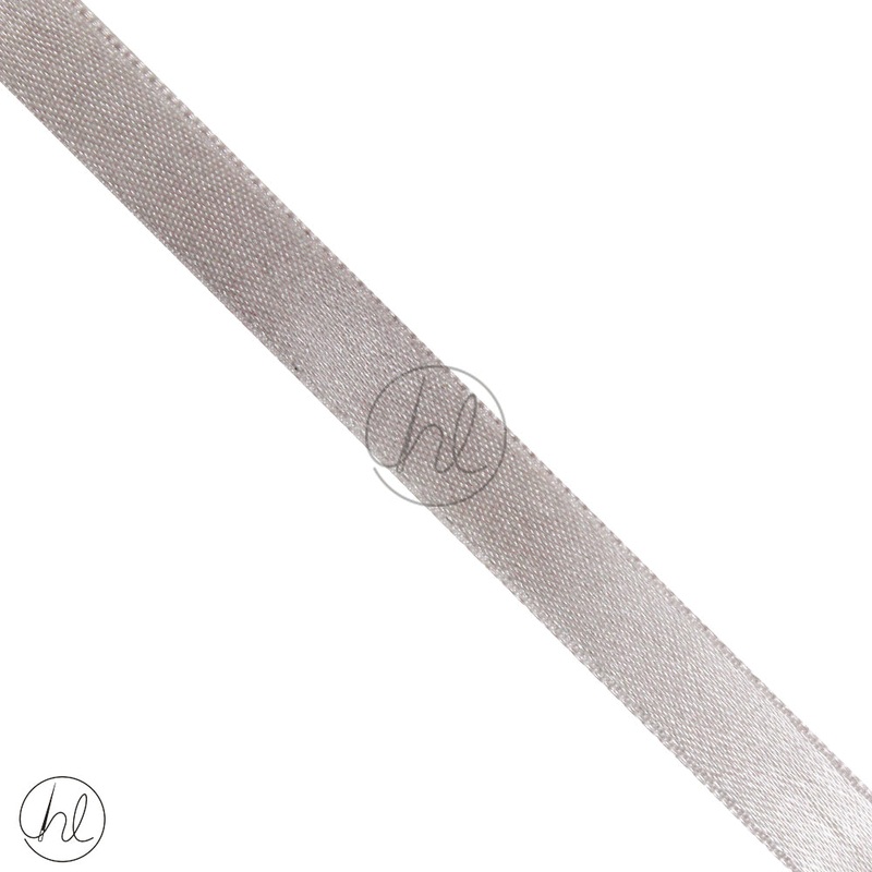 PLAIN SATIN RIBBON 30M 10MM LIGHT GREY