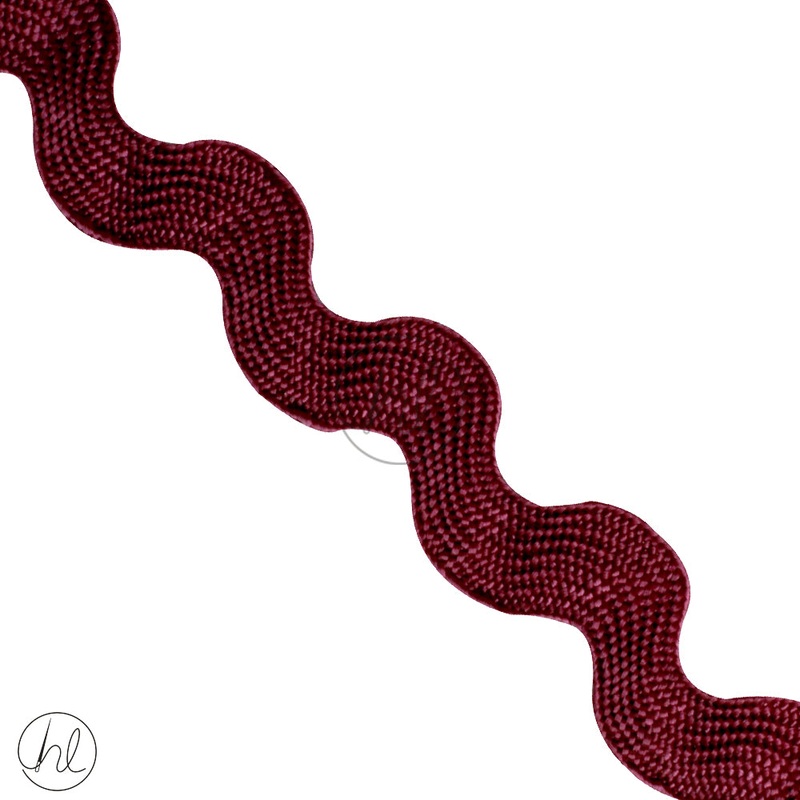RIC RAC P-METER MAROON 10MM 058-026