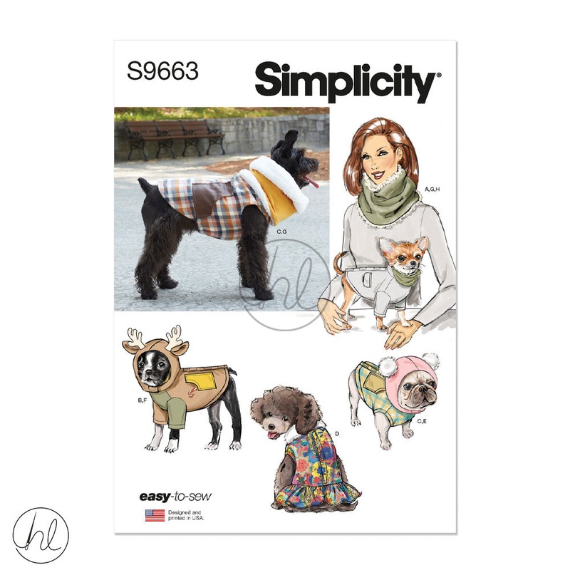 SIMPLICITY PATTERN S9663