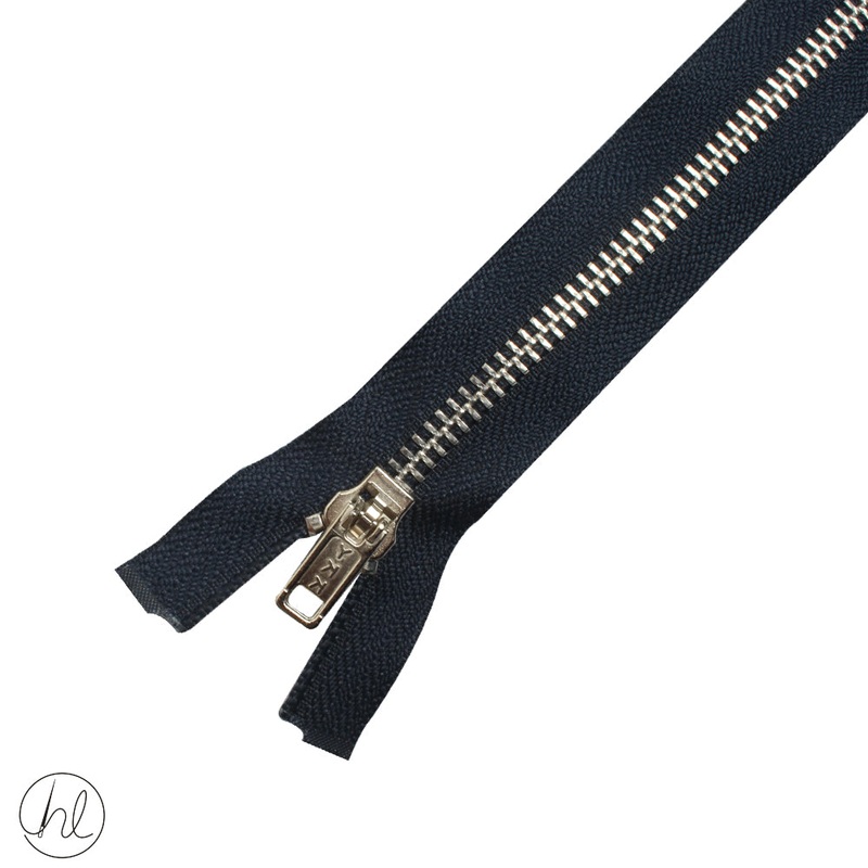 STEEL ZIP YKK NAVY 55CM
