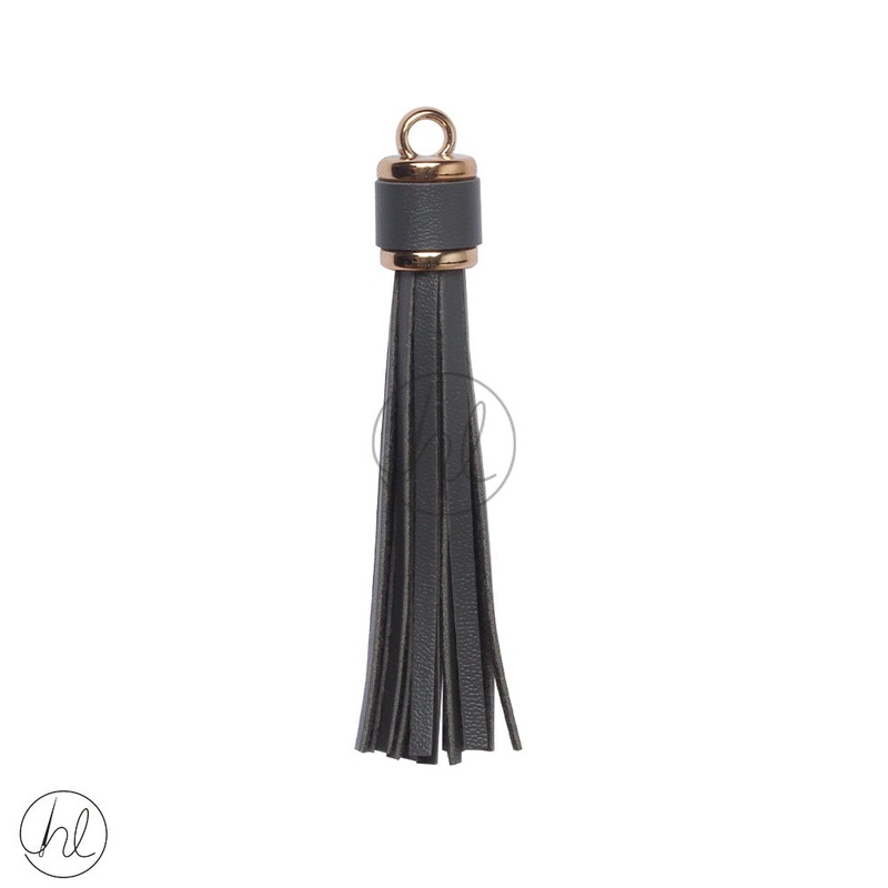 TASSELS DARK GREY 2 PER PACK