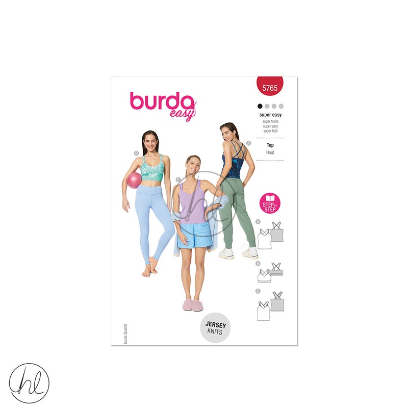 Burda Dress Red 5765