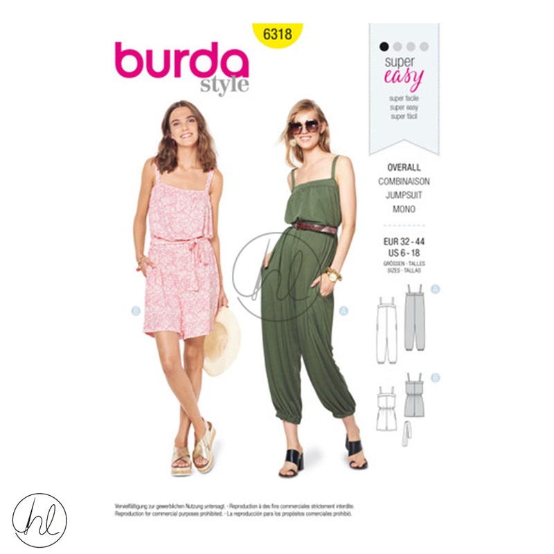 BURDA DRESS YELLOW 6318