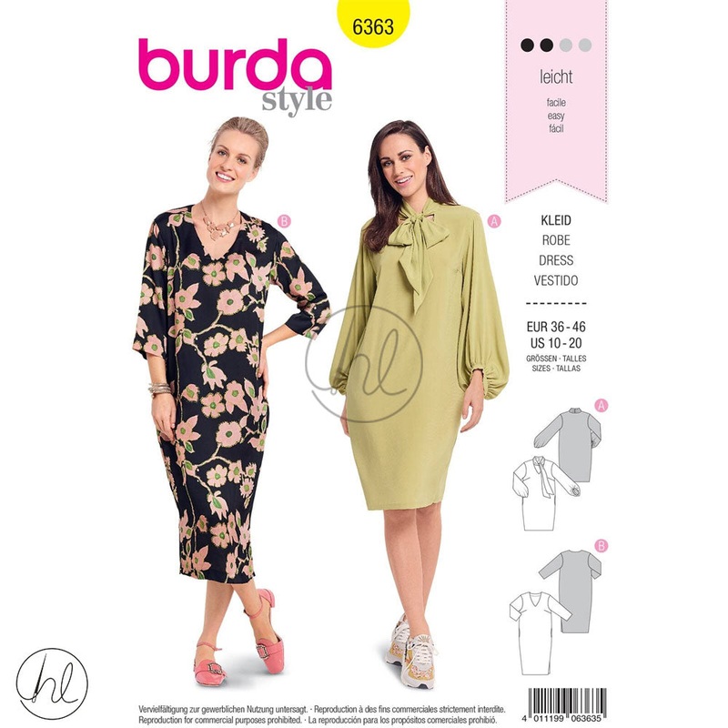BURDA PATTERN 6363