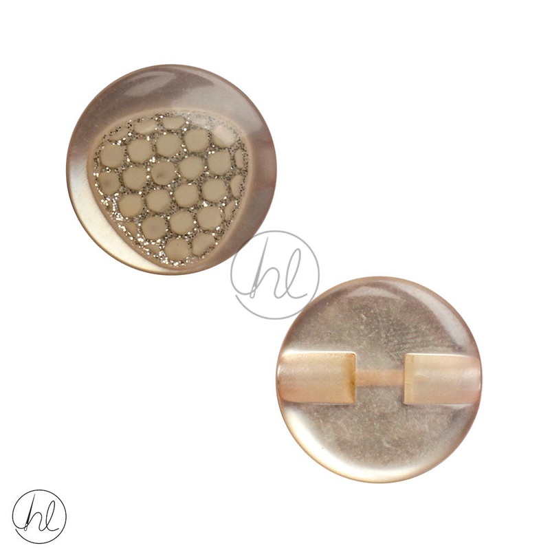BUTTONS FANCY BIG CHAMPAGNE 5611 21MM