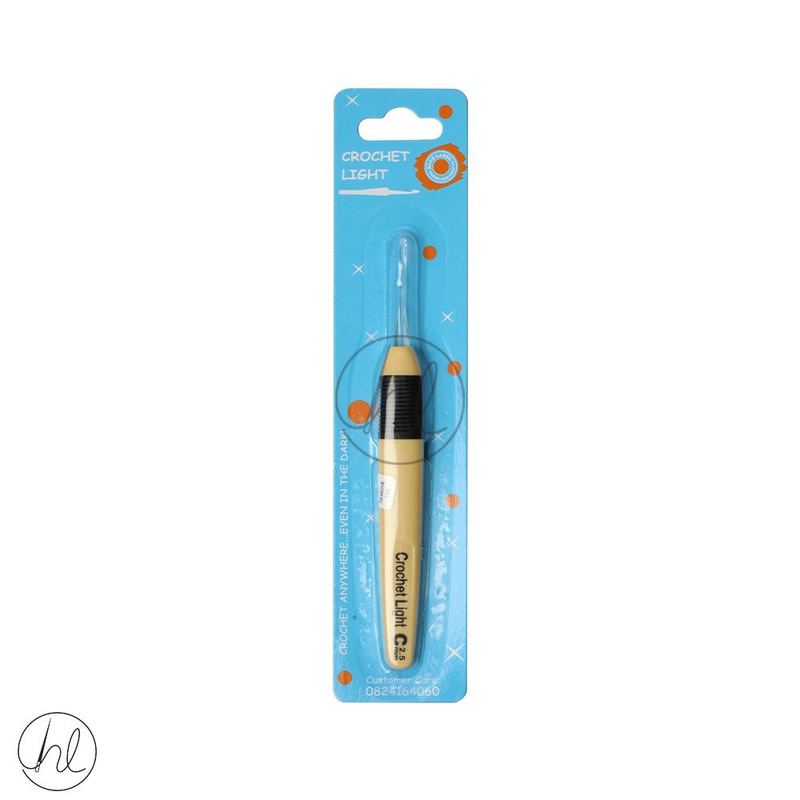 CROCHET HOOK WITH LIGHT 2.5MM