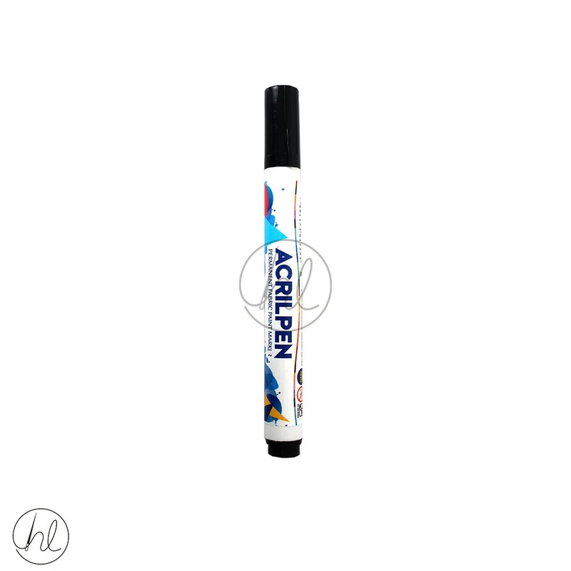 Fabric Pen Acrilex Aap Black Free