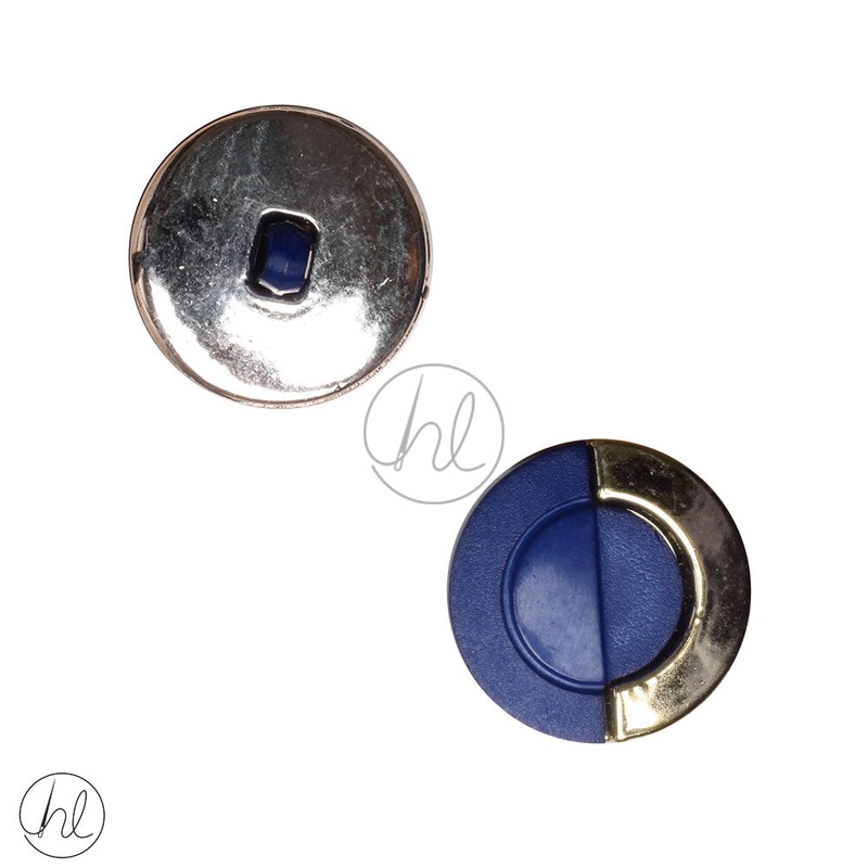 FANCY BUTTONS NAVY/GOLD BT0970 21MM